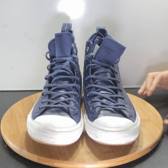 Mens Converse Chuck Taylor All Star Hi Size 11 008085 Mid Night Blue Sneakers - Picture 3 of 9